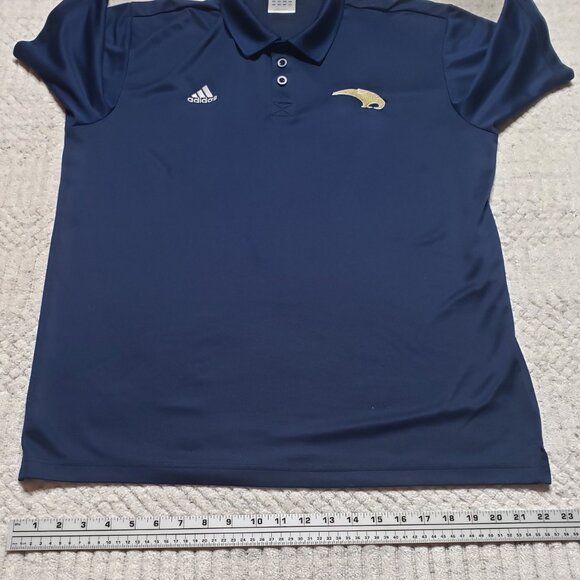 Adidas Southmoore SaberCats Polo Shirt Moore OK High School Size L - Picture 9 of 11